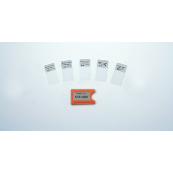 Calibration foils for coating thickness gauges for increased measuring accuracy