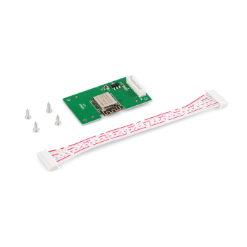 WiFi interface for wireless connection to network and WiFi-compatible devices, such as tablets, laptops, or smartphones (must be ordered with purchase)